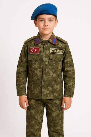 Single Sword Sword Çocuk Asker Kıyafeti Single Y.tsk