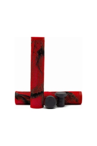 Epic 165mm Kırmızı Siyah Renkli Bmx Dirt Jump Bisiklet Elcik Kırmızı