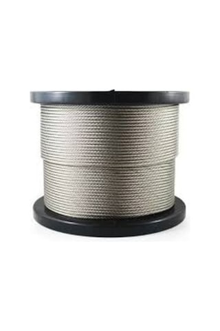 Ege Çelik Halat Krom Çelik Halat 7x19 4 Mm 10 Metre