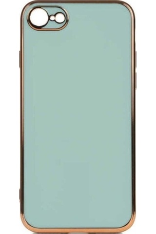 Apple Uyumlu iPhone Se 2022 Kılıf Zore Bark Kapak Light Green