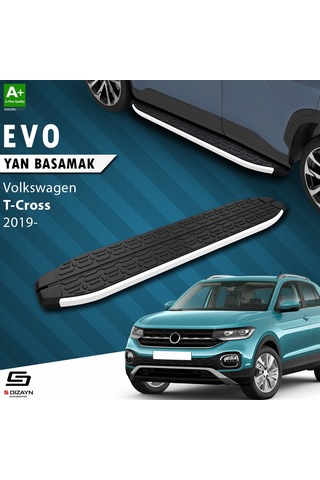 Vw T-cross Evo Aluminyum Yan Basamak 173 Cm 2019-2023 A+ Kalite