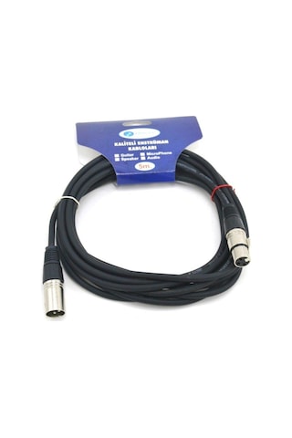 MMC5 BK İMECE MİKROFON KABLOSU CANON 5 METRE SİYAH