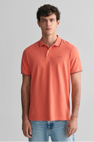 Gant Erkek Pike Polo T-shirt Regular Fit Kiremit