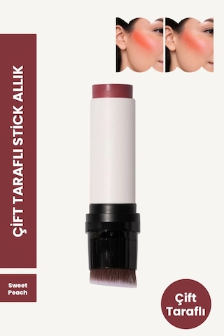 Pop Beauty Çift Taraflı Stick Allık Blush Pop Stick Allık1 Peach Pink