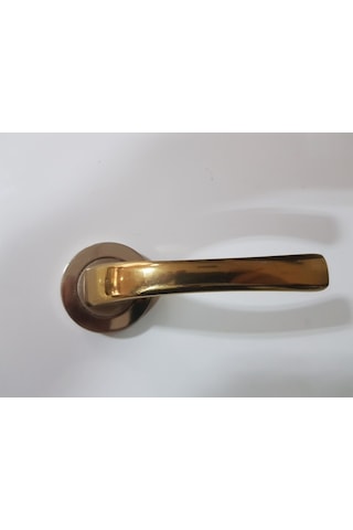 Çelik Kapı Kolu Rozetli Karaca Albrifin Saten Sağ