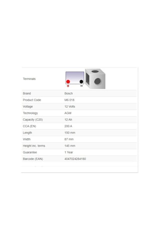 Bosch Ytx14-4 // Ytx14-Bs Motosiklet Aküsü