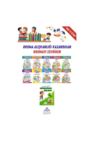 4. Sınıf Okuma Alışkanlığı Kazandıran Okumayı Sevdiren Tam 11 Kitap -3