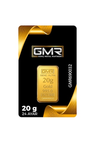 20 Gram Külçe Altın 24 Ayar