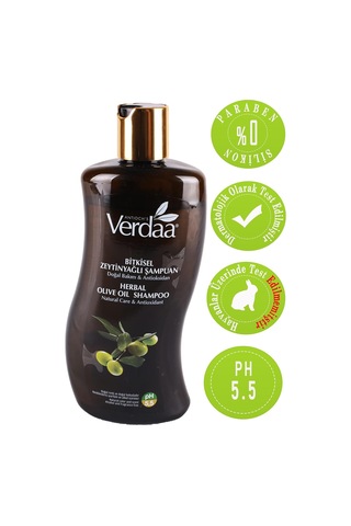 Verdaa Antioch's Bitkisel Zeytinyağlı Şampuanı Kuru Yıpranmış Kalın Telli Saçlar Ph 5.5 300 Ml 1 KG