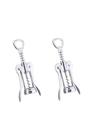 Liangmei Ambalajlı Klasik Şişe Açacağı Premium Çinko Alaşımlı Ahşap