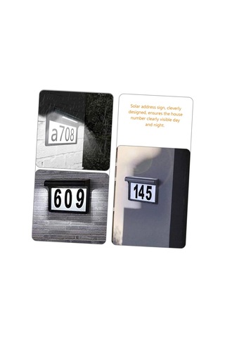 Güneş Kapısı Işık Saatleri Ev Dekoru Güneş Numaraları Adres Plaklar Aydınlatılmış Oluk Dekorasyonu Diğer