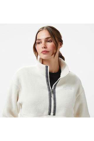 The North Face Kadın Sweatshırt Nf0a88z3qlı Beyaz