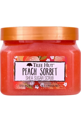 Tree Hut Peach Sorbet Shea Sugar Scrub Vücut Peelingi 510gr