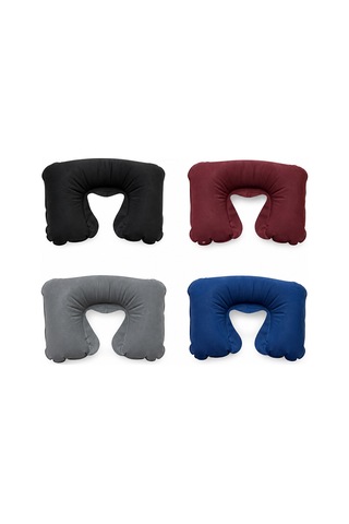 Diyarı  Şişme Boyun Yastığı Seyahat İçin Renkli 38x25 Cm 20'li Paket