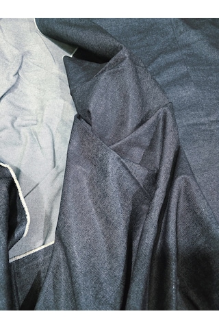 Denim Kot Kumaşı 160cm X 6,5 Metre Siyah