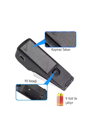 120db Kapı Durdurma Alarmı Titreşimli, Emniyet Kama Kapı Durdurucu,