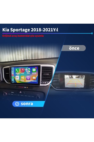 Kia Sportage 2018-2021yıl 2gb Ram 32gb Rom Navigasyon Carplay