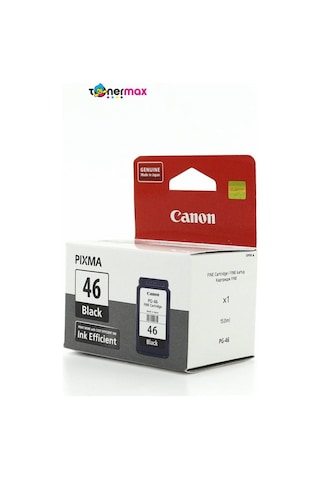 Canon Pg46 Kartuş / Canon Pg 46 Siyah Kartuş