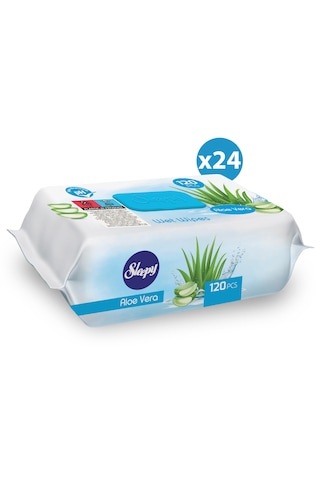 Sleepy Aloe Vera Islak Havlu 24x120 2880 Yaprak