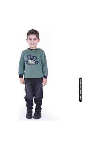 Xo Kids Erkek Sweatşirt 6-36ay 0004479 Eswt04017