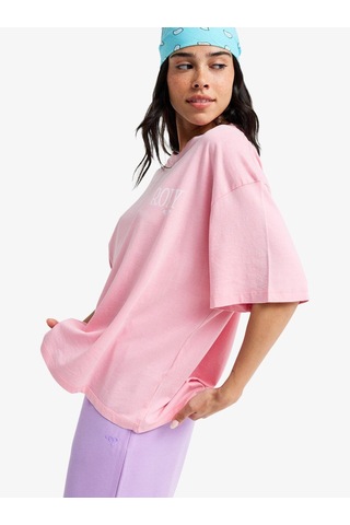 Roxy Talloversize Washed Kadın T-shirt-erjzt06081 Pembe