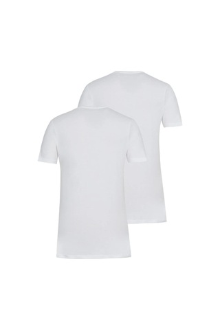 Blackspade Erkek V Yaka Yarım Kol Fanila 2 Li Paket 9671 Beyaz