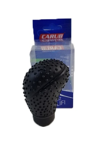 Vites Topuz Kılıfı Silikon Oval Masaj Siyah Üniversal