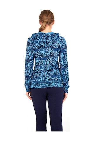 Blackspade 6194 Termal Kapüşonlu Mavi Kadın Sweatshirt Mavi