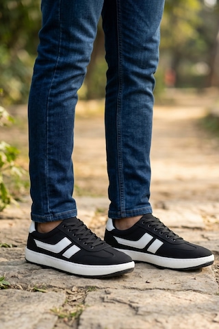 In Step Pacewalk Urban Siyah Erkek Sneaker