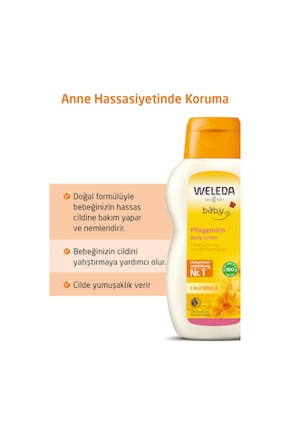 Weleda Organik Nemlendirici Vücut Losyonu 200 ML