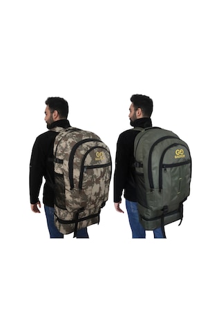 Baggor Siyah 90 L Outdoor Sırt Çantası Siyah