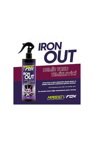 Demir Tozu Sökücü Ve Jant Temizleyici