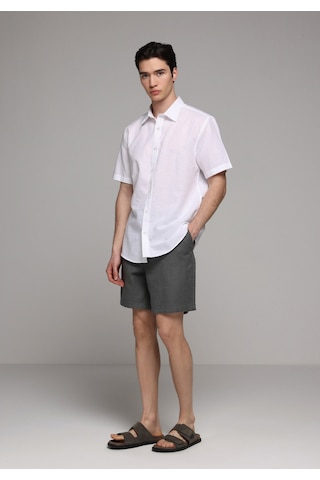Colin's Colins Relaxed Fit Orta Bel Düz Erkek Yeşil Şort Cl1078482 Q1.v1 Pgr
