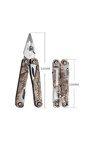 Grand Kamp Harvest Ghk15 Hurricane Multi Tool Krem - Siyah