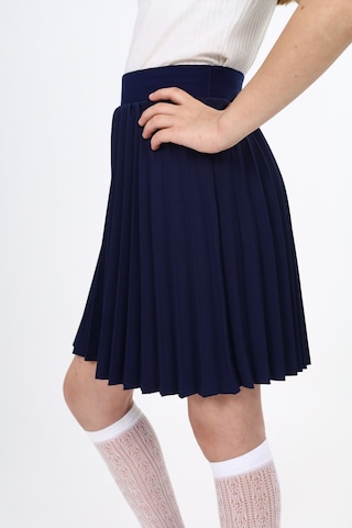 Toontoy Kız Çocuk Pileli Etek Lacivert