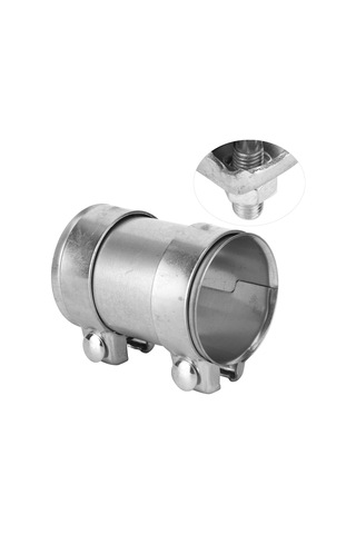 Reedark Galvanizli Çelik Aküstop Boru Klembi - 3" 76mm Çap, Eşikli Tasarım, Kaynak/sıkma Gerektirmeden Kolay Montaj