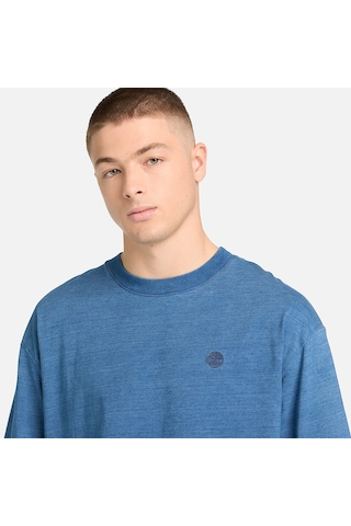 Timberland Indigo Tee Erkek T-shirt-32263 Mavi