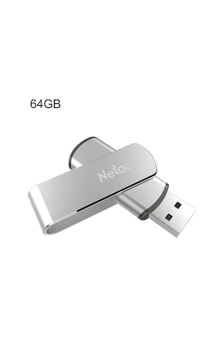 Netac U388 64gb Usb 3.0 Twister Güvenli Şifreleme Flash Disk