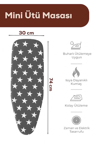 Porsima Mini Ütü Masası Renkli