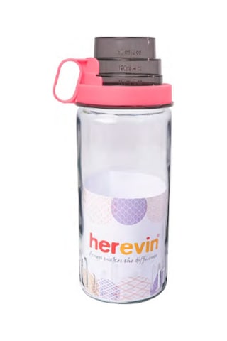 Herevin 131390-801 Ölçü Kaplı Kavanoz 1 ,46 Lt Şeffaf