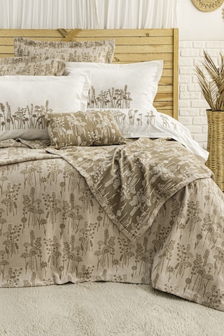 Valencia 8 Parça Çift Kişilik Çeyiz Seti Kahverengi 240 X 260 Cm Kahverengi