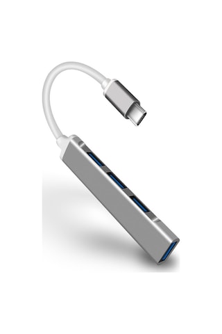 Reedark 4'ü 1 Arada Usb C Hub, 3xusb 2.0 + 1xusb 3.0 İle Dizüstü Bilgisayar, Tablet Ve Akıllı Telefonlar İçin Type C Bağlantı Noktası