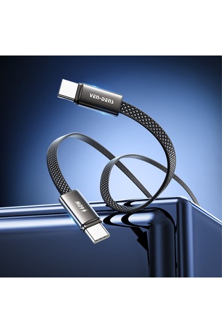 Ven-dens Vd-dc22cc Premium 60w Usb-c Örgülü Hızlı Şarj Kablosu