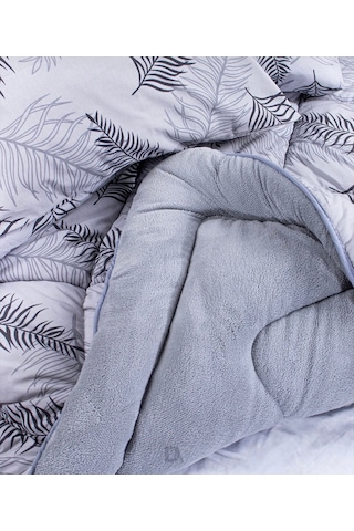 Çift Kişilik Welsoft Desenli Yorgan 195x215 & 2 Adet Yastık Kılıf