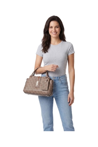 Guess Yvonne Kadın El Çantası Hwsg2378060 Kahverengi