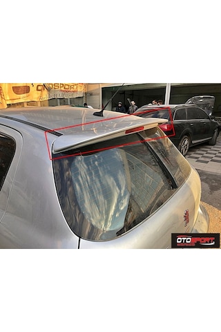 Peugeot 307 Spoyler Fiberglass Boyasız