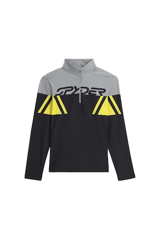 Spyder Spyder Podium 1/2 Zip Erkek Sarı İçlik Üst 12433 Çok Renkli