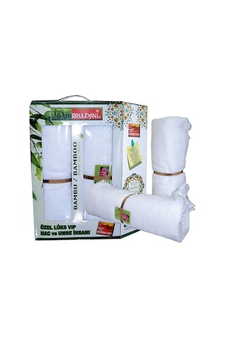 Ihram - Bambu Ihram - 110X220Cm 1400Gr (139979562) Beyaz