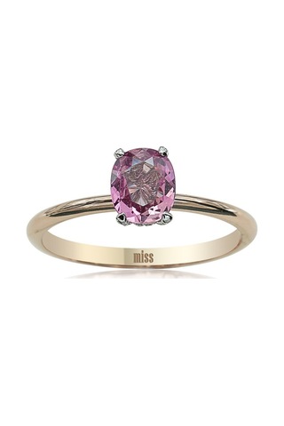 Pembe Safirli Pırlanta Rose Yüzük - Özel Mystery Koleksiyonu
