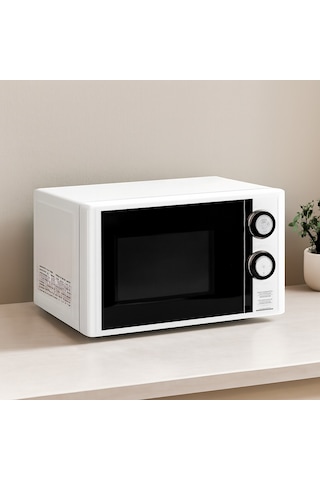 Mikrodalga Fırın 20 L 700 W Beyaz - 5 Güç Kademesi Buz Çözme